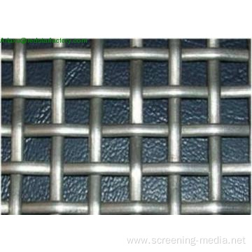 High carbon steel crimped screen